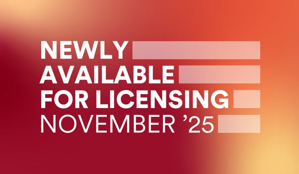 Featured image for “Newly Available for Licensing – November 2025 (US)”