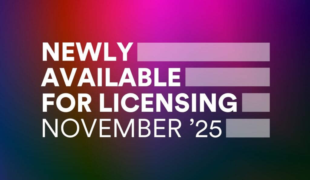 Featured image for “Newly Available for Licensing – November 2025 (UK)”
