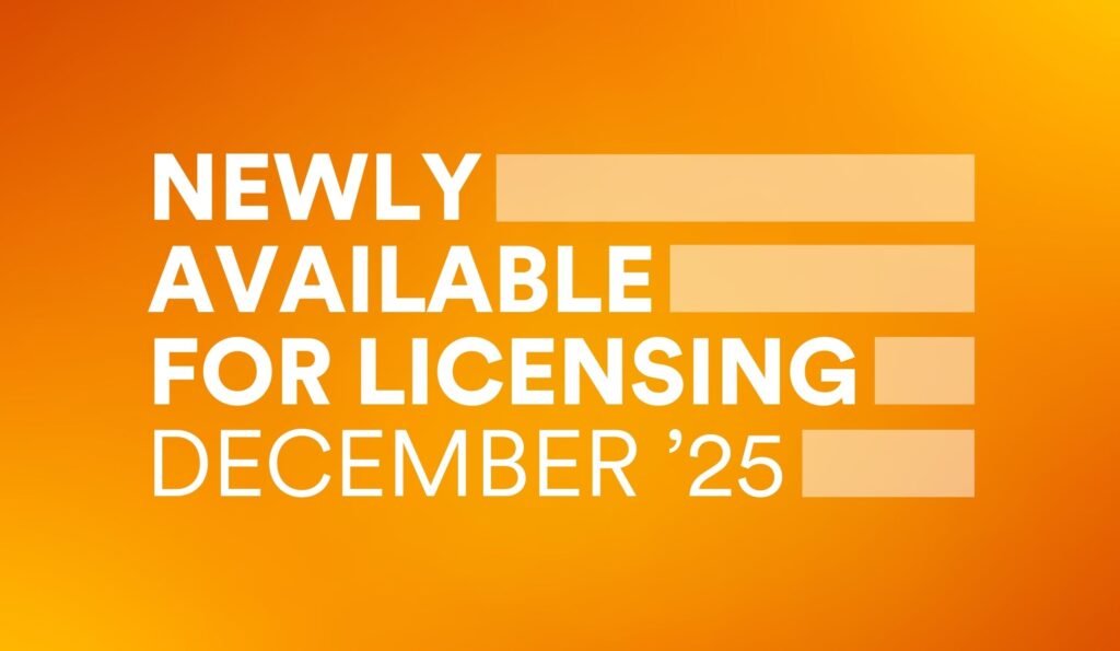 Featured image for “Newly Available for Licensing – December 2025 (UK)”