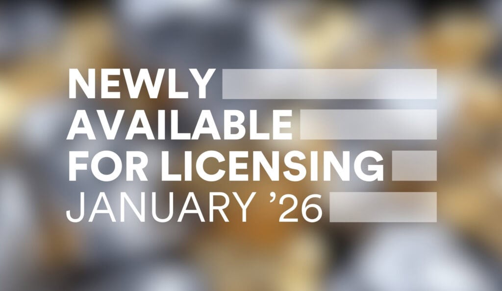 Featured image for “Newly Available for Licensing – January 2026 (UK)”