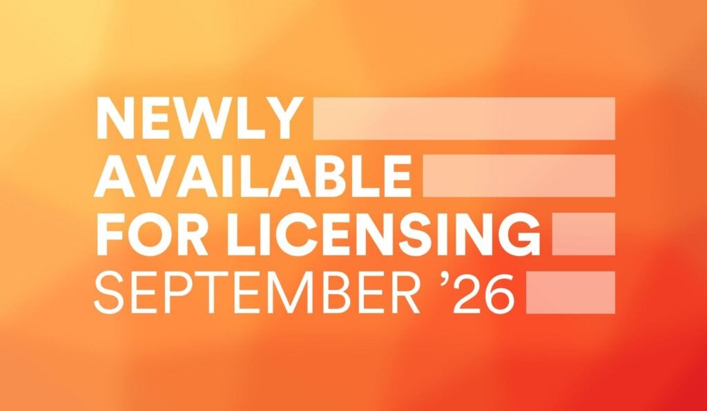 Featured image for “Newly Available for Licensing – September 2026 (US)”