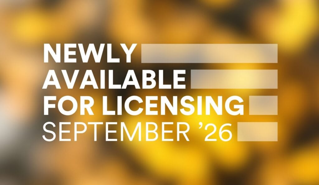 Featured image for “Newly Available for Licensing – September 2026 (UK)”